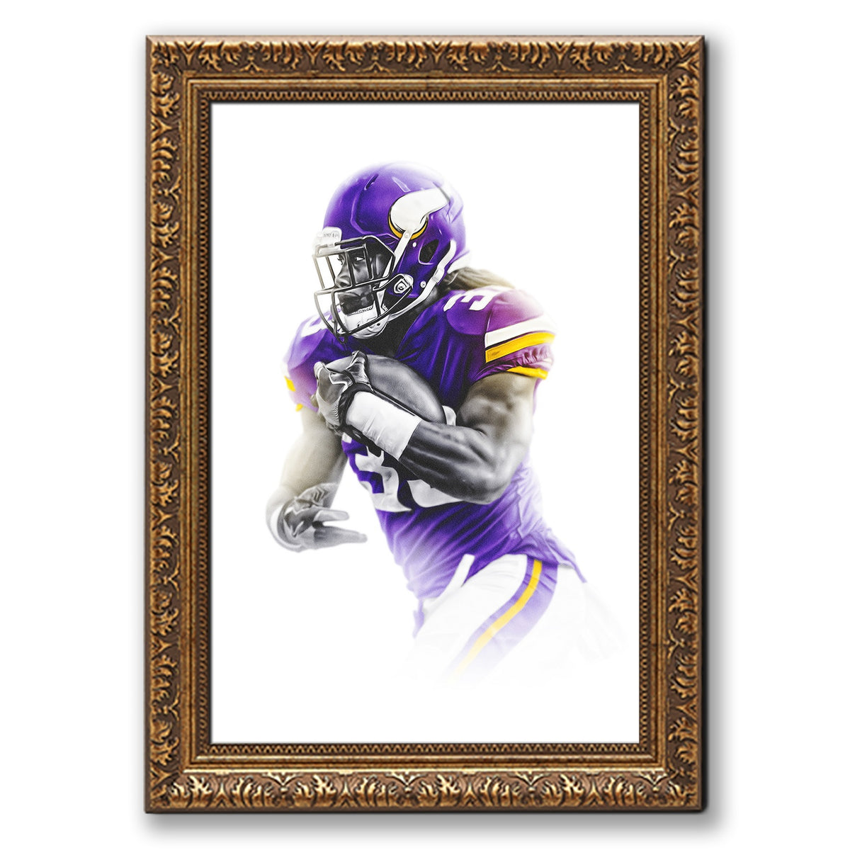 Dalvin Cook Art Sports Decorative Poster School Dormitory 9 Canvas Wall Art Poster Decor Gift