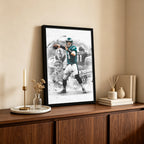 Carson Wentz Art Sports Decorative Poster School Dormitory 1 Canvas Wall Art Poster Decor Gift