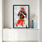 Baker Mayfield Celebrity Sports Art Poster School Dining Room Decoration 8 Canvas Wall Art Poster Decor Gift