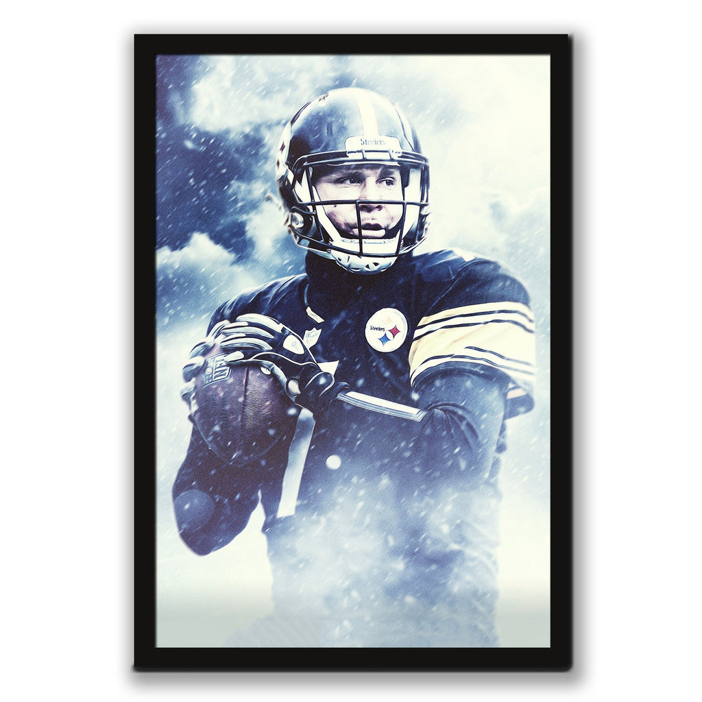 Ben Roethlisberger Art Sports Decorative Poster School Dormitory 1 Canvas Wall Art Poster Decor Gift