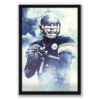 Ben Roethlisberger Art Sports Decorative Poster School Dormitory 1 Canvas Wall Art Poster Decor Gift