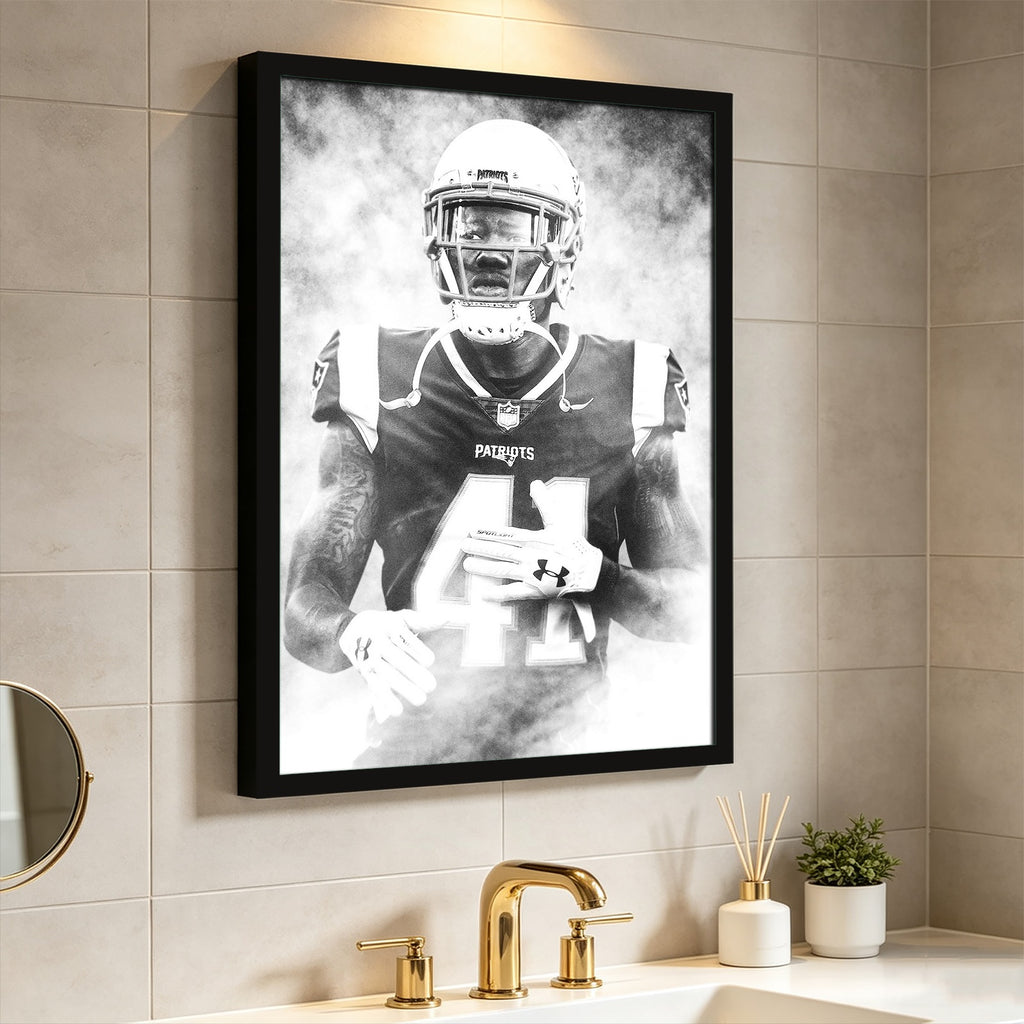 Cyrus Jones Art Sports Decorative Poster School Dormitory 6 Canvas Wall Art Poster Decor Gift
