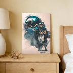 Carson Wentz Art Sports Decorative Poster School Dormitory 3 Canvas Wall Art Poster Decor Gift