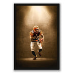 Chad Johnson Art Sports Decorative Poster School Dormitory 9 Canvas Wall Art Poster Decor Gift