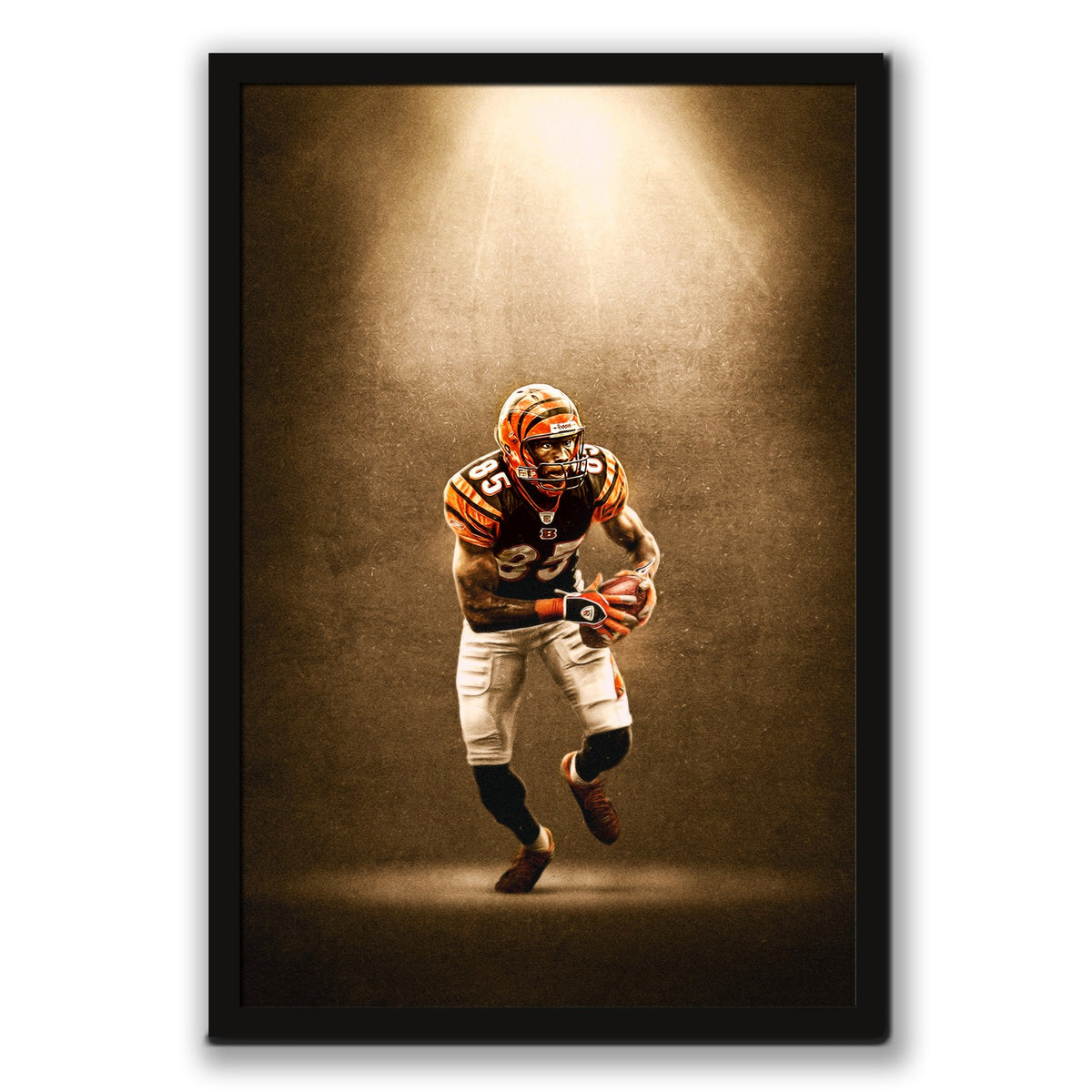 Chad Johnson Art Sports Decorative Poster School Dormitory 9 Canvas Wall Art Poster Decor Gift