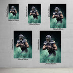 Bobby Wagner Celebrity Sports Art Poster School Dining Room Decoration 4 Canvas Wall Art Poster Decor Gift