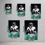 Carson Wentz Celebrity Sports Art Poster School Dining Room Decoration 0 Canvas Wall Art Poster Decor Gift