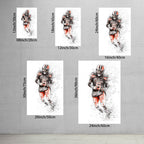Baker Mayfield Art Sports Decorative Poster School Dormitory 0 Canvas Wall Art Poster Decor Gift