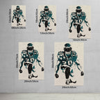 Brian Dawkins Art Poster 6 Canvas Wall Art Poster Decor Gift
