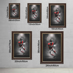 Calvin Ridley Art Sports Decorative Poster School Dormitory 6 Canvas Wall Art Poster Decor Gift