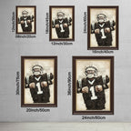 Cam Newton Sports Celebrity Art Deco Poster 8 Canvas Wall Art Poster Decor Gift