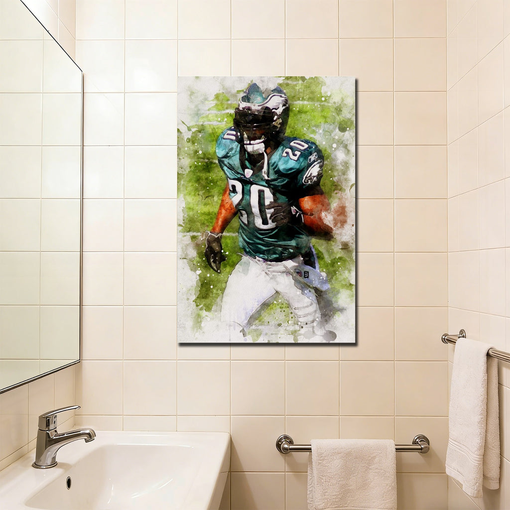 Brian Dawkins Art Poster 1 Canvas Wall Art Poster Decor Gift
