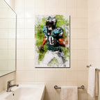 Brian Dawkins Art Poster 1 Canvas Wall Art Poster Decor Gift