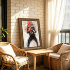 Baker Mayfield Sports Celebrity Art Deco Poster 6 Canvas Wall Art Poster Decor Gift