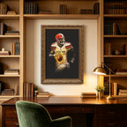 Baker Mayfield Art Sports Decorative Poster School Dormitory 1 Canvas Wall Art Poster Decor Gift