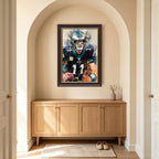 Carson Wentz Celebrity Sports Art Poster School Dining Room Decoration 5 Canvas Wall Art Poster Decor Gift