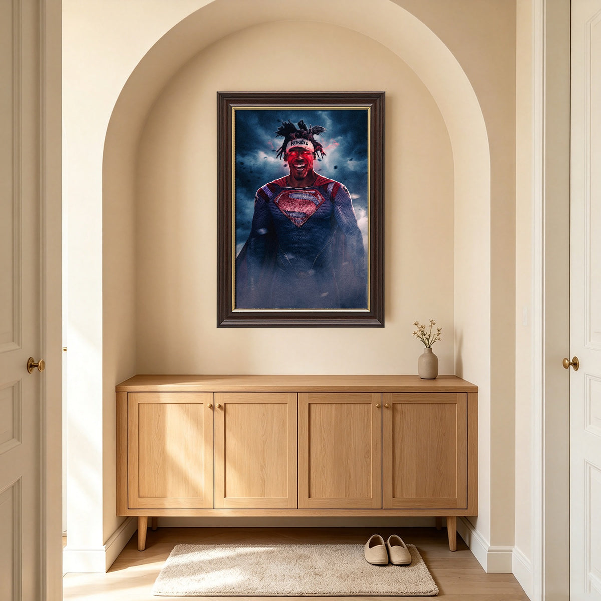 Cam Newton Art Sports Decorative Poster School Dormitory 4 Canvas Wall Art Poster Decor Gift