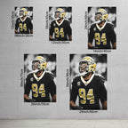 Cameron Jordan Celebrity Sports Art Poster School Dining Room Decoration 1 Canvas Wall Art Poster Decor Gift