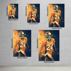 Champ Bailey Art Sports Decorative Poster School Dormitory 2 Canvas Wall Art Poster Decor Gift