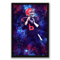 Baker Mayfield Sports Celebrity Art Deco Poster 2 Canvas Wall Art Poster Decor Gift