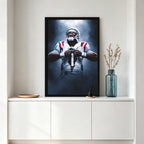 Cam Newton Art Sports Decorative Poster School Dormitory 7 Canvas Wall Art Poster Decor Gift