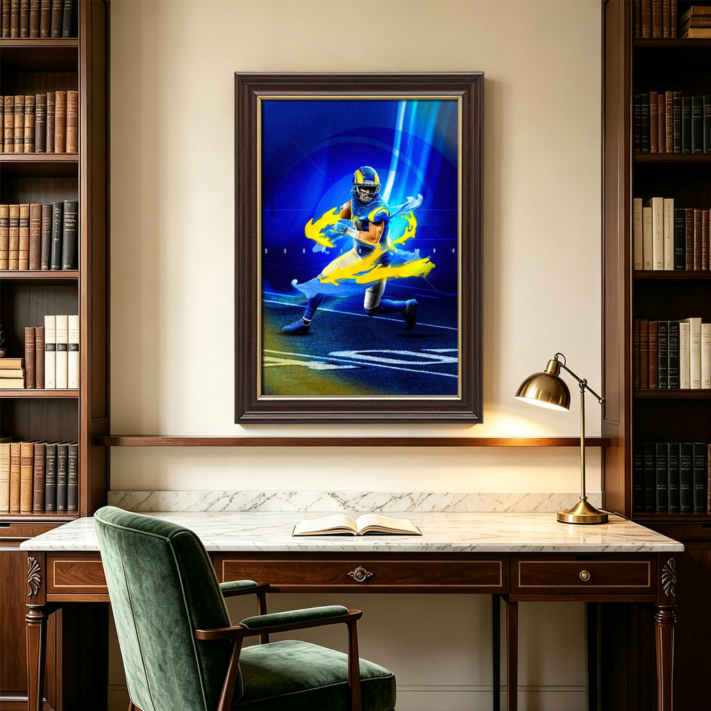 Cooper Kupp Sports Decoration Poster 3 Canvas Wall Art Poster Decor Gift