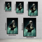 Cameron Jordan Celebrity Sports Art Poster School Dining Room Decoration 5 Canvas Wall Art Poster Decor Gift