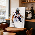 Brian Dawkins Art Poster 7 Canvas Wall Art Poster Decor Gift