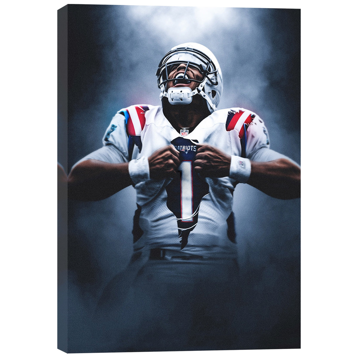 Cam Newton Art Sports Decorative Poster School Dormitory 7 Canvas Wall Art Poster Decor Gift