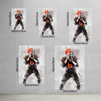 Baker Mayfield Celebrity Sports Art Poster School Dining Room Decoration 6 Canvas Wall Art Poster Decor Gift
