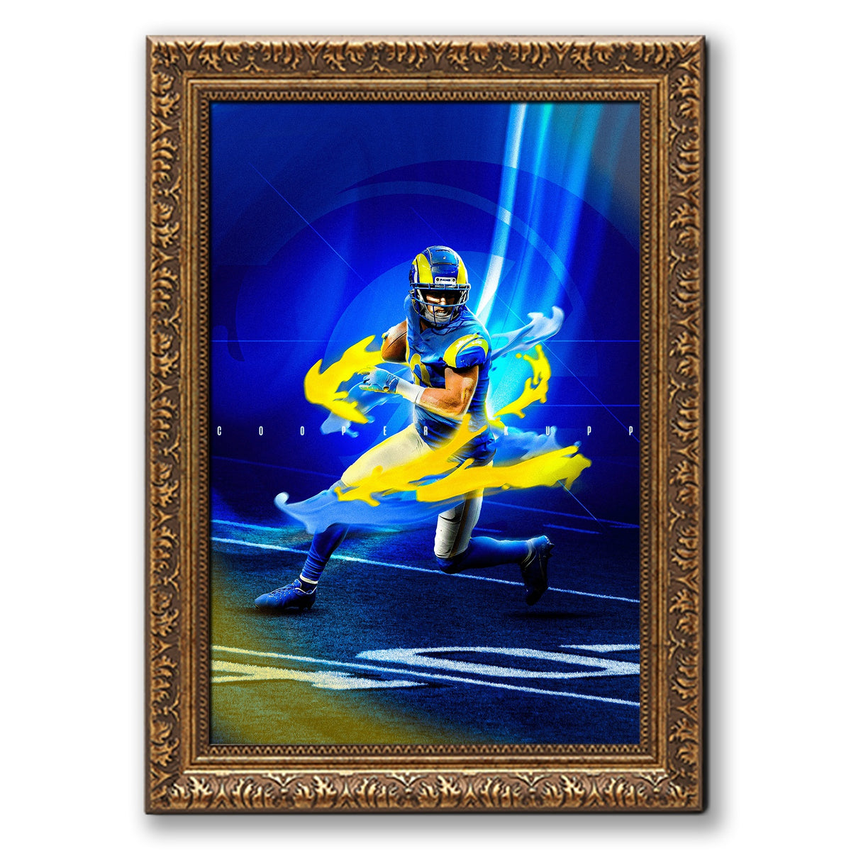 Cooper Kupp Sports Decoration Poster 3 Canvas Wall Art Poster Decor Gift