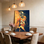Champ Bailey Art Sports Decorative Poster School Dormitory 2 Canvas Wall Art Poster Decor Gift