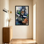 Bobby Wagner Celebrity Sports Art Poster School Dining Room Decoration 1 Canvas Wall Art Poster Decor Gift