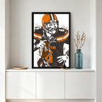Baker Mayfield Art Poster 1 Canvas Wall Art Poster Decor Gift