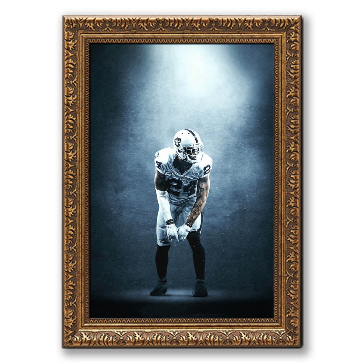 Charles Woodson Art Sports Decorative Poster School Dormitory 7 Canvas Wall Art Poster Decor Gift