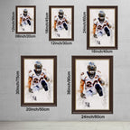 Brian Dawkins Art Poster 7 Canvas Wall Art Poster Decor Gift