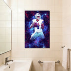 Dak Prescott Sports Celebrity Art Deco Poster 2 Canvas Wall Art Poster Decor Gift