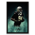 Cameron Jordan Celebrity Sports Art Poster School Dining Room Decoration 5 Canvas Wall Art Poster Decor Gift