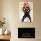 Baker Mayfield Sports Celebrity Art Deco Poster 6 Canvas Wall Art Poster Decor Gift