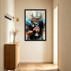 Cam Newton Celebrity Sports Art Poster School Dining Room Decoration 0 Canvas Wall Art Poster Decor Gift