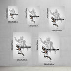 Charles Woodson Celebrity Sports Art Poster School Dining Room Decoration 6 Canvas Wall Art Poster Decor Gift