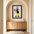 Ben Roethlisberger Celebrity Sports Art Poster School Dining Room Decoration 8 Canvas Wall Art Poster Decor Gift