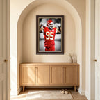 Chris Jones Art Sports Decorative Poster School Dormitory 7 Canvas Wall Art Poster Decor Gift