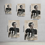 Carson Wentz Sports Celebrity Art Deco Poster 1 Canvas Wall Art Poster Decor Gift