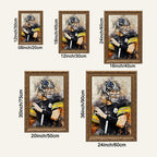 Ben Roethlisberger Celebrity Sports Art Poster School Dining Room Decoration 6 Canvas Wall Art Poster Decor Gift
