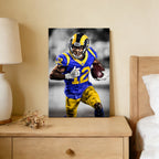 Brandin Cooks Art Sports Decorative Poster School Dormitory 5 Canvas Wall Art Poster Decor Gift