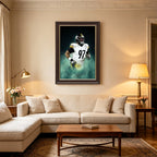 Cameron Heyward Celebrity Sports Art Poster School Dining Room Decoration 4 Canvas Wall Art Poster Decor Gift