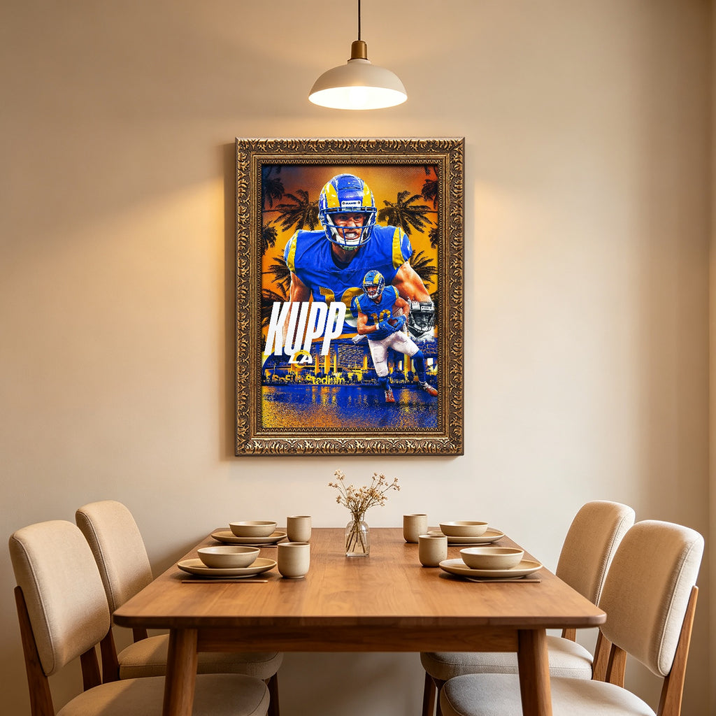 Cooper Kupp Sports Decoration Poster 2 Canvas Wall Art Poster Decor Gift