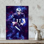 Carson Wentz Sports Celebrity Art Deco Poster 3 Canvas Wall Art Poster Decor Gift