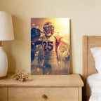 Chris Harris Art Sports Decorative Poster School Dormitory 5 Canvas Wall Art Poster Decor Gift